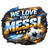 (2 Qty) We Love You Messi DTF transfer