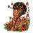 (2 Qty) Cool Boho Girl - DTF transfer