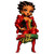 (2 Qty) Red Beety Boop Juneteenth Vibes - DTF transfer
