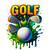 (2 Qty) Golf Vibes - DTF transfer