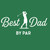 (2 Qty) Best Dad By Par - DTF transfer