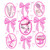 (2 Qty) Pink Salon Retro Vibes - DTF transfer