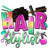 (2 Qty) Hair Stylist Scissors - DTF transfer