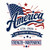 (2 Qty) USA Flag America 1776-2026, 250 years of Freedom Strength Independence - DTF transfer