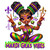 (2 Qty) Mardi Gras Vibes - DTF transfers