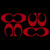 (2 qty) CC - custom DTF transfers