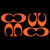 (2 qty) CC - custom DTF transfers