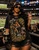 (2 Qty) Saints Girl sungflass FDL Football helmet purse -  DTF transfers