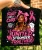 (2 qty) Fight for a Cure Lady Pink theme Breast Cancer awareness Ribbon - DTF transfer