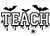 3xTHANKFUL TEACHER, 3xSPED Apple, 3xTEACH (spider), 3xWILD about Learning, 1xDOG MOM, 1xDOG DAD custom DTF transfer