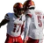 (15 Qty) 3 of each 5 design Football player custom DTF transfers