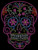 Sugar Skull Pink Rhinestone transfer iron on