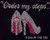 Order my steps (Fuchsia) Heels Stiletto PSALM 119:133 Religious Rhinestone Transfer