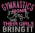 Gymnastics Moms bling it and their Girls bring it Fuchsia Pink Rhinestone Transfer Mothers Day 