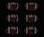 (6 qty) 3" inch Football ball Rhinestone Transfer Iron on