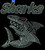 SHARKS Attack Rhinestone Transfer Iron On