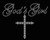 God's Girl with Cross Religious Rhinestone Transfer