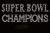 Super Bowl Champion Mascot Rhinestone Transfer Iron On