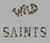 Wild About Saints Rhinestone Transfer Iron on
