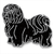 Irish Dog Rhinestone Transfer Iron on