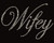 Wifey Rhinestone Transfer Iron on