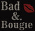 Bad & Bougie with Red Lip Rhinestone Transfer Bad & Bougie with Red Lip Rhinestone Transfer