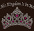 His Kingdom is in Me Crown Religious Rhinestone Transfer