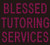 Blessed Tutoring Services Rhinestone Transfer