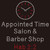 Clock Appointed Time Salon Custom Rhinestone Transfer