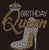Birthday Queen Heel Crown custom Rhinestone Transfer Birthday Queen Heel Crown custom Rhinestone Transfer