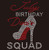 July Birthday Diva Squad heel - Custom Rhinestone Transfer