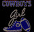 Cowboys girl (TENNIS) Shoe Sneaker Football Rhinestone Transfer Cowboys girl (TENNIS) Shoe Sneaker Football Rhinestone Transfer