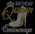 Birthday Queen Entourage Heel Stiletto Rhinestone Transfer
