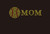 (Small 4.75x1.6) Softball  Mom McCabe Rhinestone Transfer