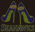 Seahawks 2 Heels custom Rhinestone transfer
