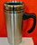 Tumbler 16 OZ with handle, double wall Travel Mug (Stainless Steel)