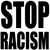(2 Qty) STOP RACISM Vinyl Transfer