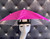 Hat Umbrella Hands free (Pink) for funny party, Beach party, Fishing, Gardening, Outdoor Hiking, sun and rain protection