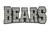 Bears Mascot sports Rhinestone Transfer Iron On