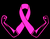 (2 qty) Ribbon Hands Cancer Awareness - DTF Transfer