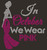 In October We wear pink Breast CANCER awareness - custom Rhinestone Transfer