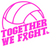 (2 qty) Together We fight SOCCER - DTF Transfer