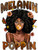 (2 Qty) MELANIN POPPIN Afro Girl - DTF transfer (2 Qty) MELANIN POPPIN Afro Girl - DTF transfer