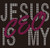JESUS IS MY CEO - custom Rhinestone transfer