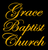 (2 Qty) Grace Baptist Church (Cursive) - DTF transfer