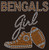 BENGALS girl Tennis Shoe Sneaker Football - custom Rhinestone transfer