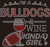 BULLDOGS wine kinda girl football - custom rhinestone transfer