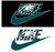 (2 Qty) NIKE (any single team) Sports Football- custom DTF transfer 