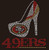 SF 49ERS Heel Shoes Sports Football - custom Rhinestone Transfer