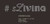 sLiving (text)  - custom Rhinestone Transfer